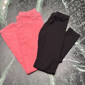 CARTER’S KIDS casual jeans and 1 pair of leggings